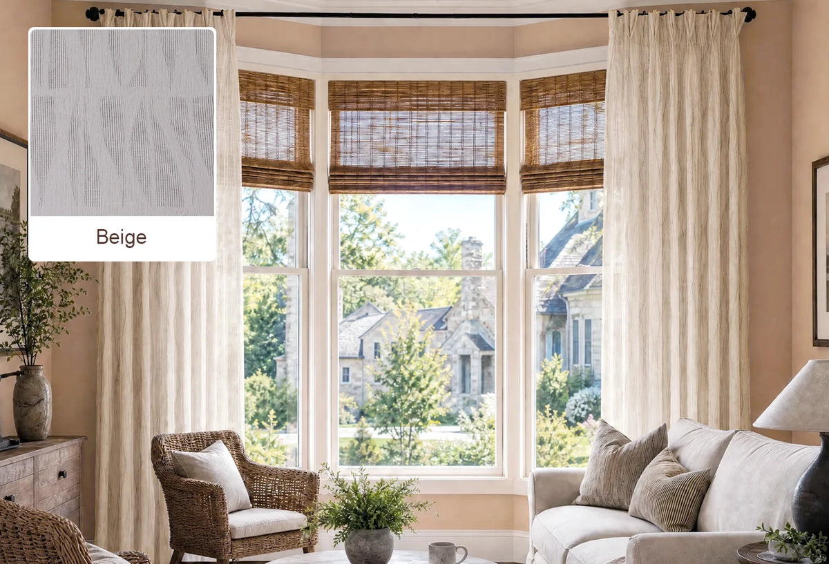 Pure white Ayla sheer curtain fabric swatch