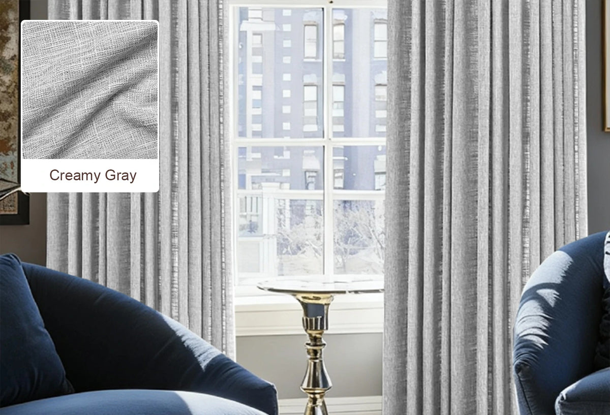Caleb curtain fabric swatch