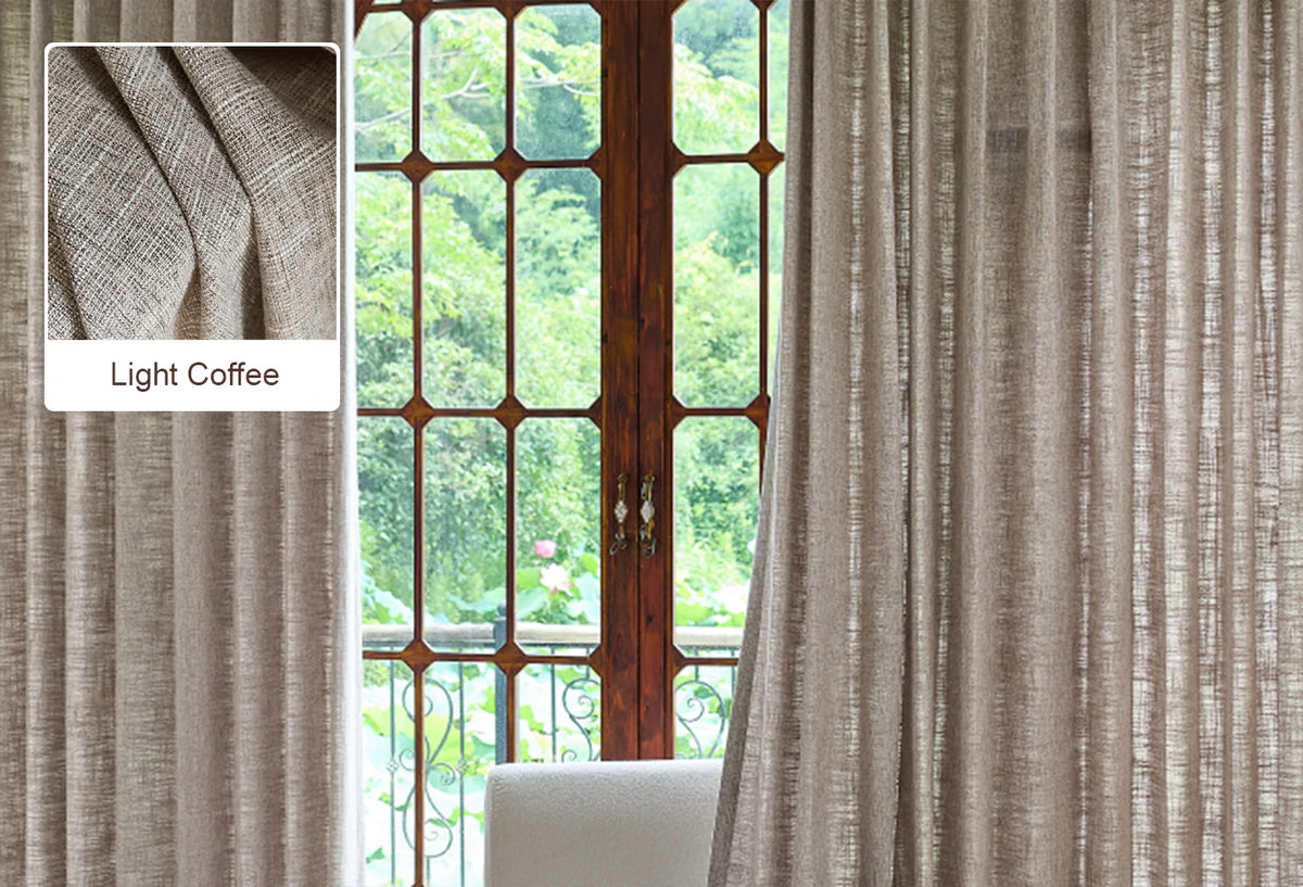 Caleb curtain fabric swatch