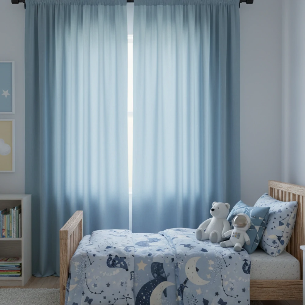Your Curtains’ Color Can Set The Mood For Your Entire Bedroom. Here’s How To Choose: