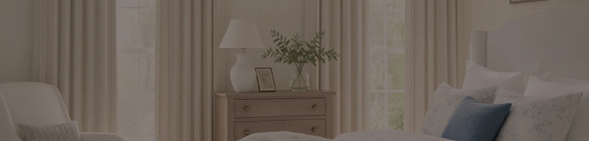Lucas curtains creating an elegant minimalist interior