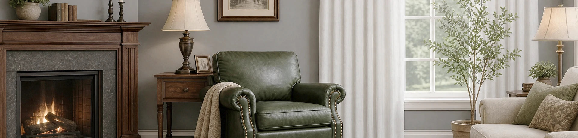 Ayla sheer curtains bringing elevated light into a calm interior