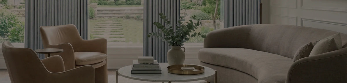Lucas curtains creating an elegant minimalist interior