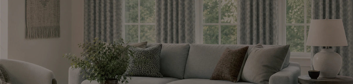 Lucas curtains creating an elegant minimalist interior